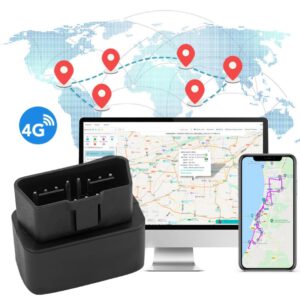 4G OBD GPS Tracker with Tracking Platform, Web & Mobile App